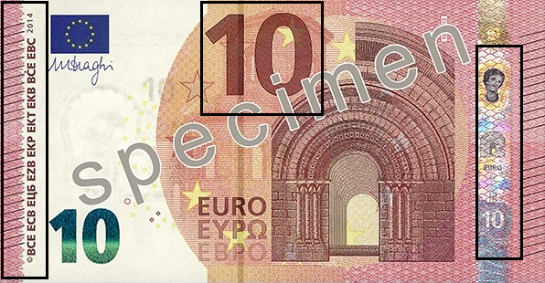 FAUX BILLETS €URO EN CIRCULATION