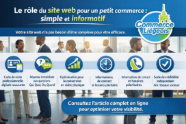 Le rôle du site web pour un petit commerce (simple et informatif)