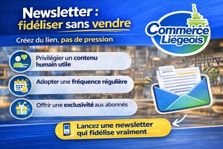 Utiliser la newsletter pour fidéliser, pas pour vendre