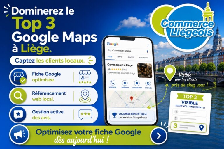 Devenir le « Top 3 » sur Google Maps dans sa ville